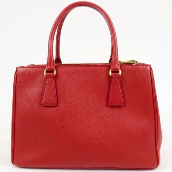 💎✨HOT BUY✨💎Authentic PRADA Triangle Logo Saffiano Leather Galleria - Picture 3 of 15